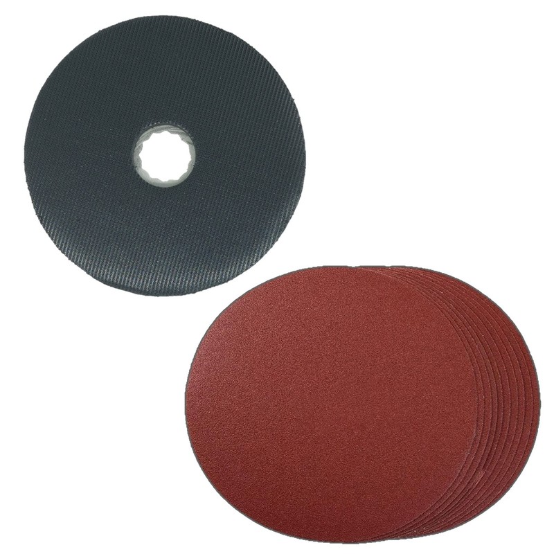 21 x SabreCut SCK21SK115 115mm Sanding Pad and Sanding Sheets