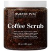 Majestic Pure Arabica Coffee Scrub - All Natural Body Scrub