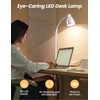 BOHON LED Desk Lamp with USB Charging Port, 3 Color