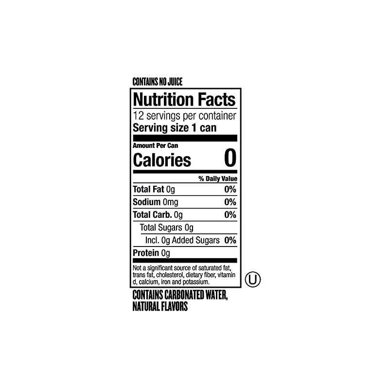 Polar Beverages Seltzer Water Original, 12 fl oz cans, 12