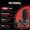 EZARC 4 Pcs Impact to 1/4 Hex Converter, 1/2 3/8