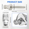 ZHXGO Bicycle Bottom Bracket Remover, Bicycle Crank Puller Remover, Universal