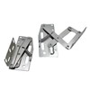 LOVIVER 2Pcs Tip Out Tray Hinges Flip Down Door Support