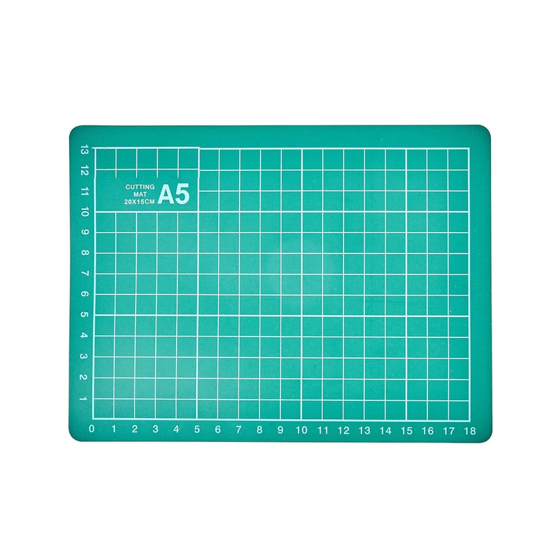 A5 20 x 15cm Cutting Mat Non-Slip Self-Healing Cut Board
