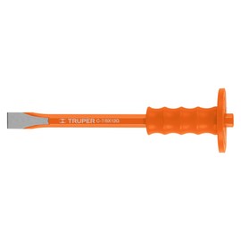Truper C-7/8X12G, Cincel de corte frío, acero al cromo vanadio, 7/8 X 12", con grip