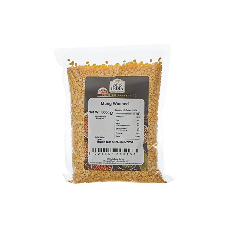 Old India Mung Washed 500g