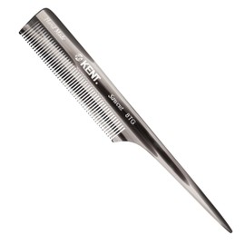 GB KENT Premium Handmade Hair Comb, 7.5 inches (190 mm), Tail Comb, Comb, Naturally Derived, Static Suppression, Smooth, Fine Teeth, Styling, 8TG (Gray Color)