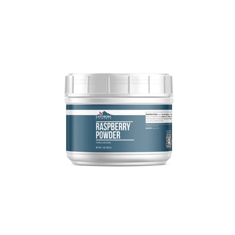 Earthborn Elements Raspberry Powder 1 lb, Pure & Natural, Smoothies