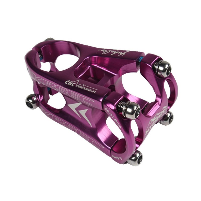 Krsec Alloy Aluminum 31.8mm x 50mm Handlebar Short Bike Stem