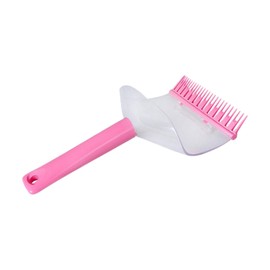 kokiya Fringe Cut Comb Hair Cut Trimming Tool, Handheld Hairstyle Tool, Practical Hair Fringe Cut Tool Bangs Cutting Tool Comb for Girls