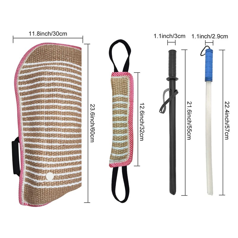 LWPITTY Professional Dog Bite Training Set - Tough Dog Bite