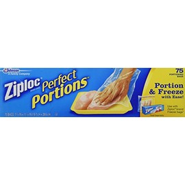 Ziploc Perfect Portions Food Storage Bag (3 Pack)