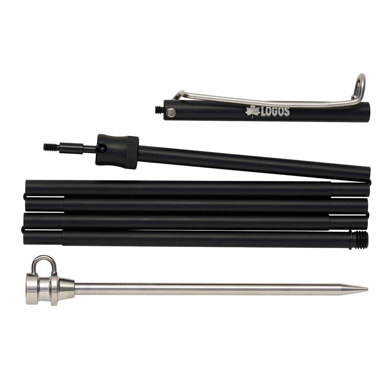 LOGOS Earth Stick Lantern Pole 71905004 Black (Approx.) Width 5.9