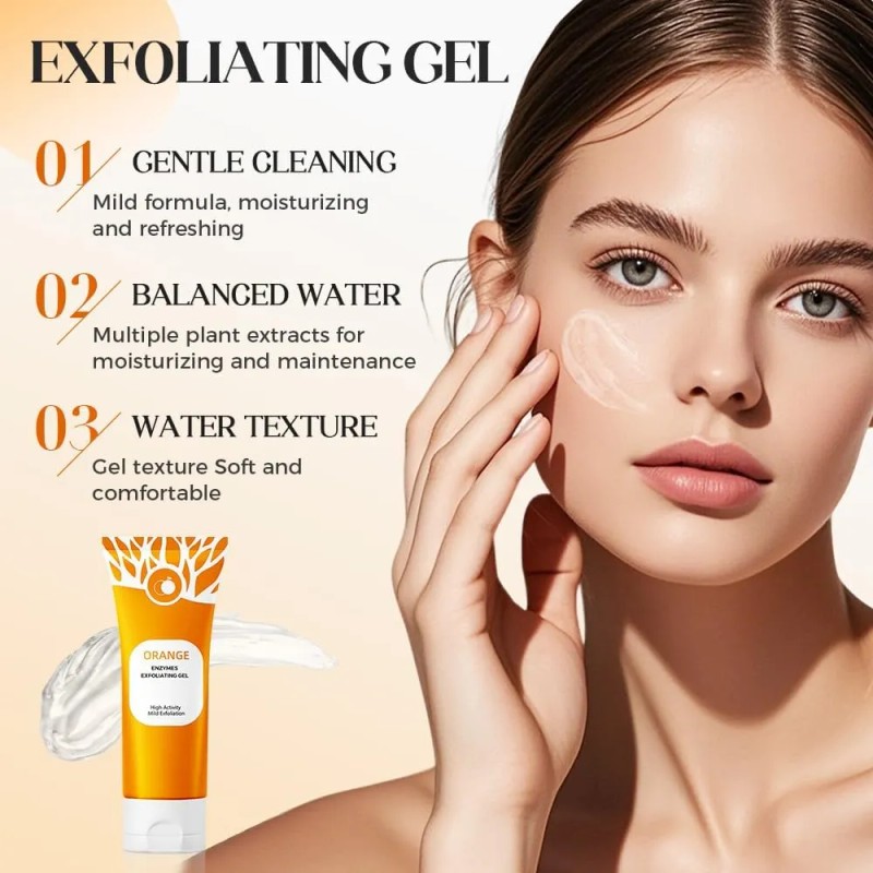 Limpiador Exfoliante Natural Poros Perfectos Naranja