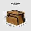 CornerStone 18-Can Cooler | Soft Sided Cooler with Water Resistant
