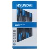 Hyundai 59407 6-Piece Magnetic Screwdriver Set Chrome Vanadium