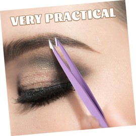 Baluue 18pcs Eyebrow Shaping Tweezers Beauty Eyebrow Trimming Tools Lightweight Portable Set