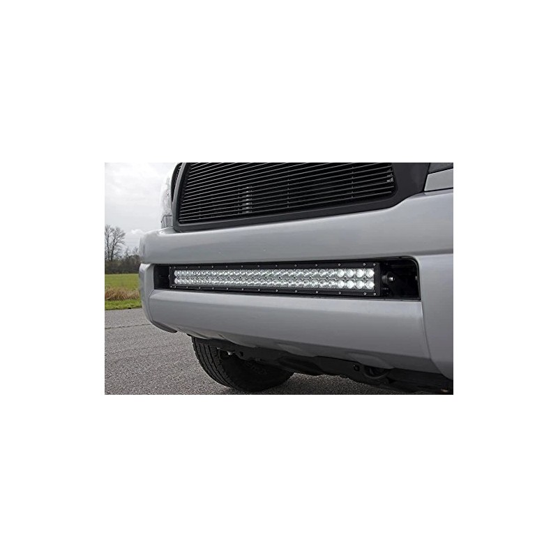 SI For 05-15 TOYOTA Tacoma Bumper Hidden Grille 32"IN LED