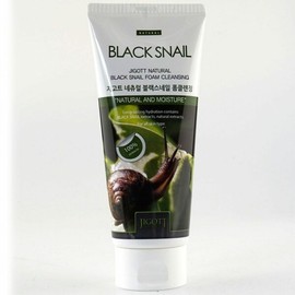 E-Coat Face Wash Natural Black Snail Foam Cleansing 180ml (W61F0F5) / 이코트 얼굴세안 네츄럴 블랙 스네일 폼클렌징 180ml (W61F0F5)