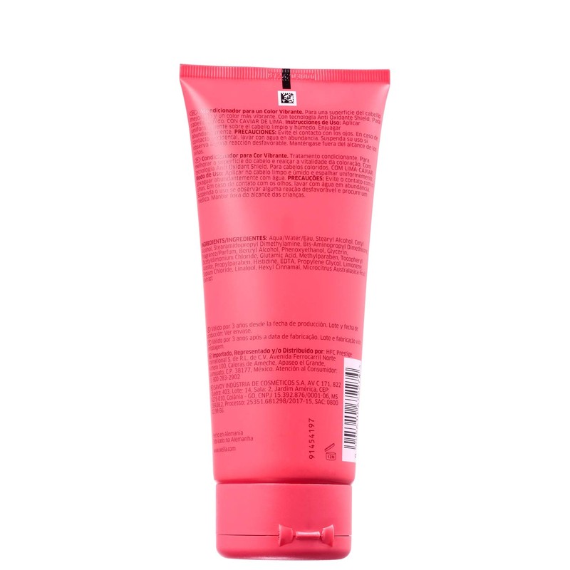 Wella Invigo Color Brilliance Acondicionador With Lime Caviar - 200