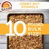 Grandy Organics Honey Nut Granola, 10 Pound Bulk Bag, Certified