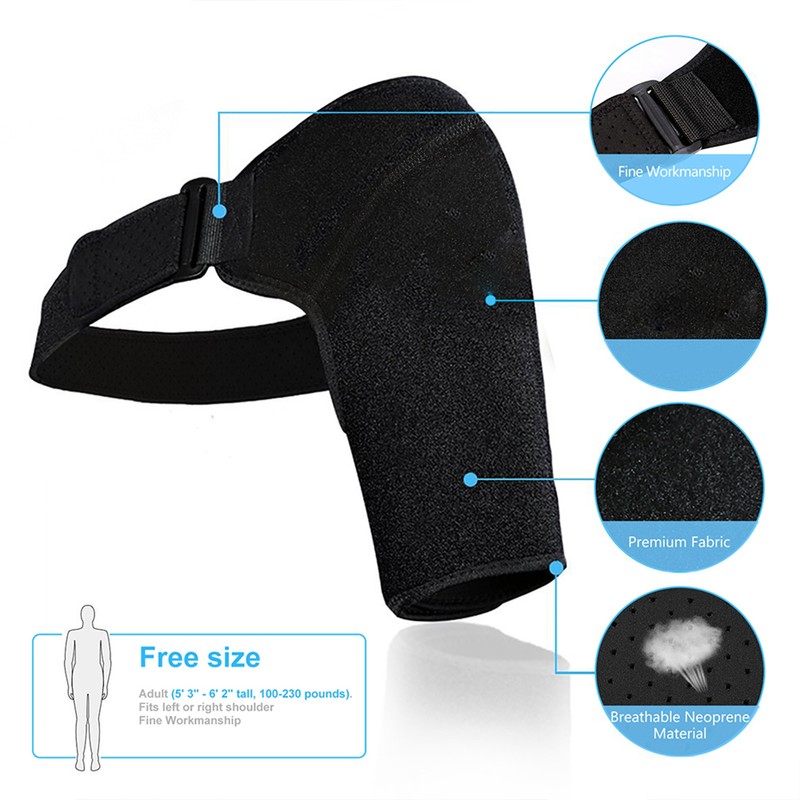 Shoulder Brace Breathable Neoprene Shoulder Support for Rotator Cuff
