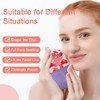 Ice Roller Face, RoseFlower Ice Roller for Face and Eyes,Reusable