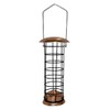 Copper Style Hanging Wild Garden Bird Suet Fat Ball Feeder