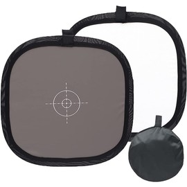 Mfbc Balance Card 12X12 Inch (30X30Cm) Two Sides Double Face 18% Grey/White Balance Card With A Carry Bag For Photograph Shoot