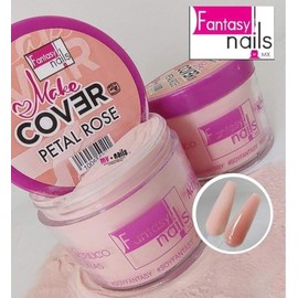 Fantasy Nails Make Cover Petal Rose 2 oz Acrylic Powder Polvo