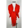 Premium Pashmina Shawl Wrap Scarf - Candy Apple Red
