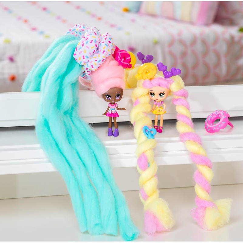 Candylocks Sweet Treats BFF 2-Pack, Jilly Jelly and Donna Nut,