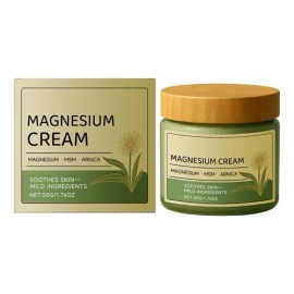 Crema De Magnesio, Crema De Masaje Corporal Para Aliviar Los