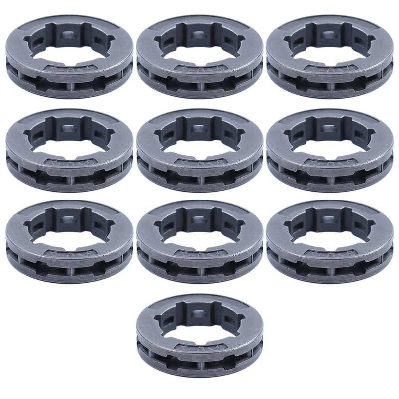 Gubeter 10pcs 22mm 3/8" 7T Sprocket Rim Std Kit for