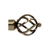 Speedy 28 mm Poles Apart Cage Finial, Pack of 2,