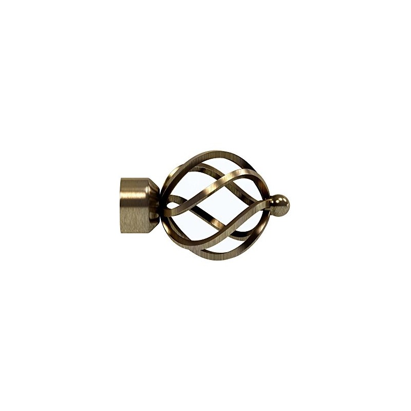 Speedy 28 mm Poles Apart Cage Finial, Pack of 2,