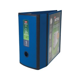 Staples Better Binder Heavy-Duty View, Blue, 1000-Sheet Capacity, 5" (Ring Diameter)