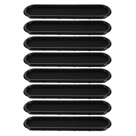 COHEALI Cabinet Ventilation Grille Covers 8pcs Plastic Mesh Air Vent Grille Modern Design Prevents Debris Enhances Airflow