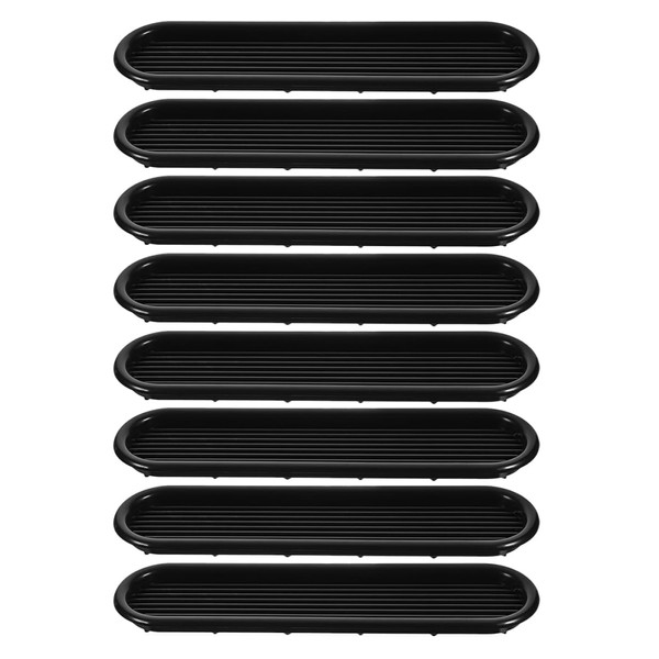 COHEALI Cabinet Ventilation Grille Covers 8pcs Plastic Mesh Air Vent