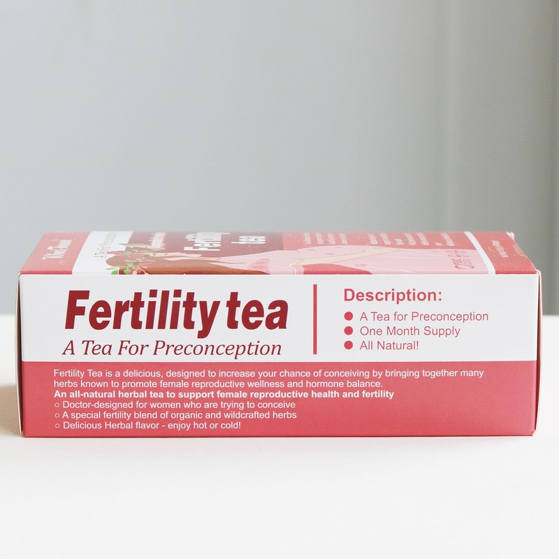 Fertility Tea for Women Preconception, Supports Ovulation, Conception & Hormonal