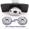 DASBSTE 5-Piece Universal Brake Piston Reset Set, Right-Hand Rotating Piston