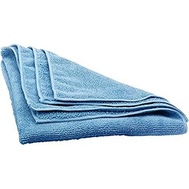 Draper 51080 Microfibre Cloth, 400mm x 400mm, Blue, Pack of 2