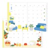 Midori Pocket Diary, 2025, B6, Weekly Dog Pattern, 22308006 (Begins