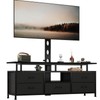 DrawXynth TV Stand with Mount for 32-75 Inch TVs, 47-inch