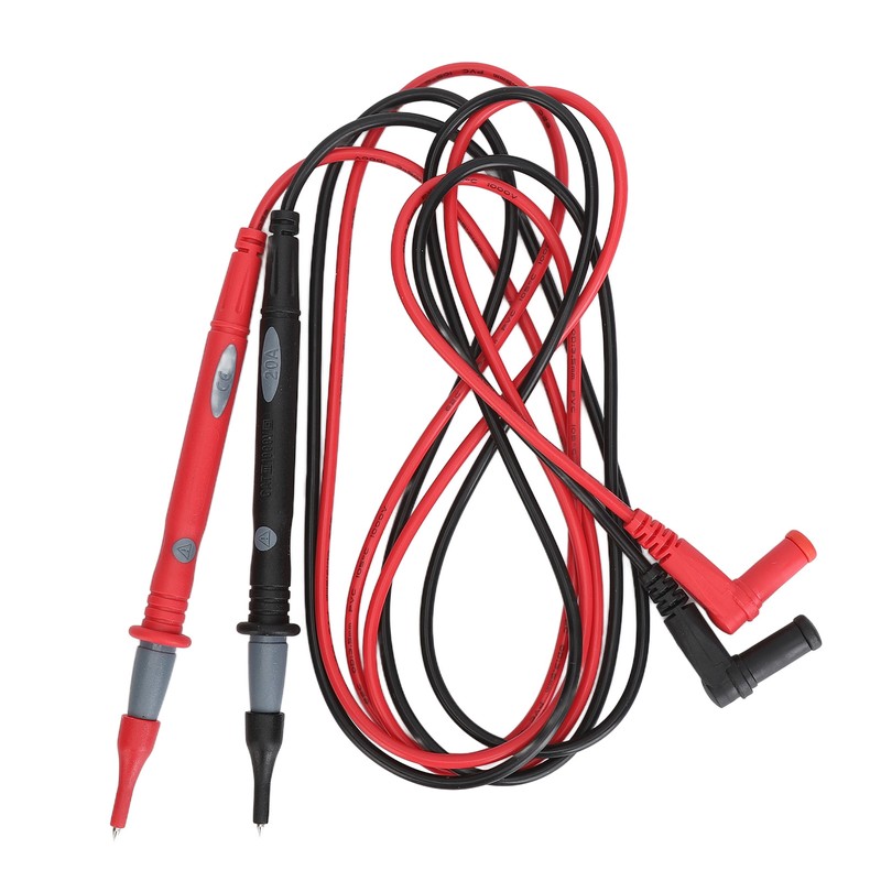 20Pcs Multimeter Test Cable Crocodile Clip Needle Probe Connecting Cable