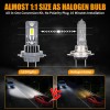 AUIMSOCO H7 LED Headlights Bulbs Kit High Low Beam Super