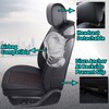 PLTCAT 2 Front Car Seat Covers Set, Car Seat Cushions