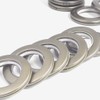 32 Pack Curtain Grommet Plastic Eyelet Rings Inner Diameter Curtain