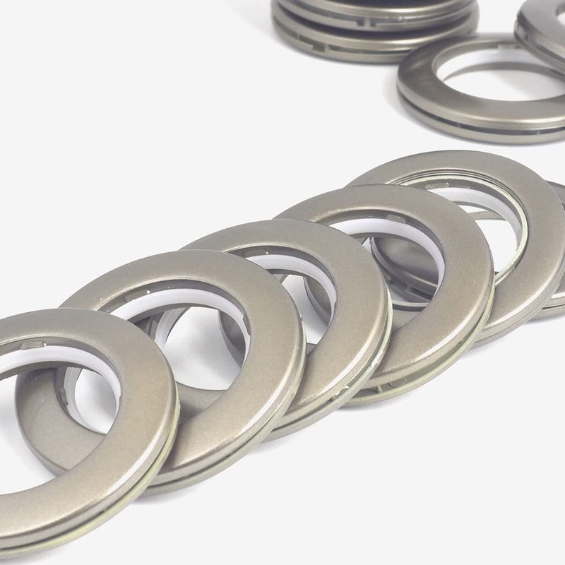 32 Pack Curtain Grommet Plastic Eyelet Rings Inner Diameter Curtain
