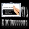 BNG Pack of 120 Nail Shapes Set Dual Shapes Tips